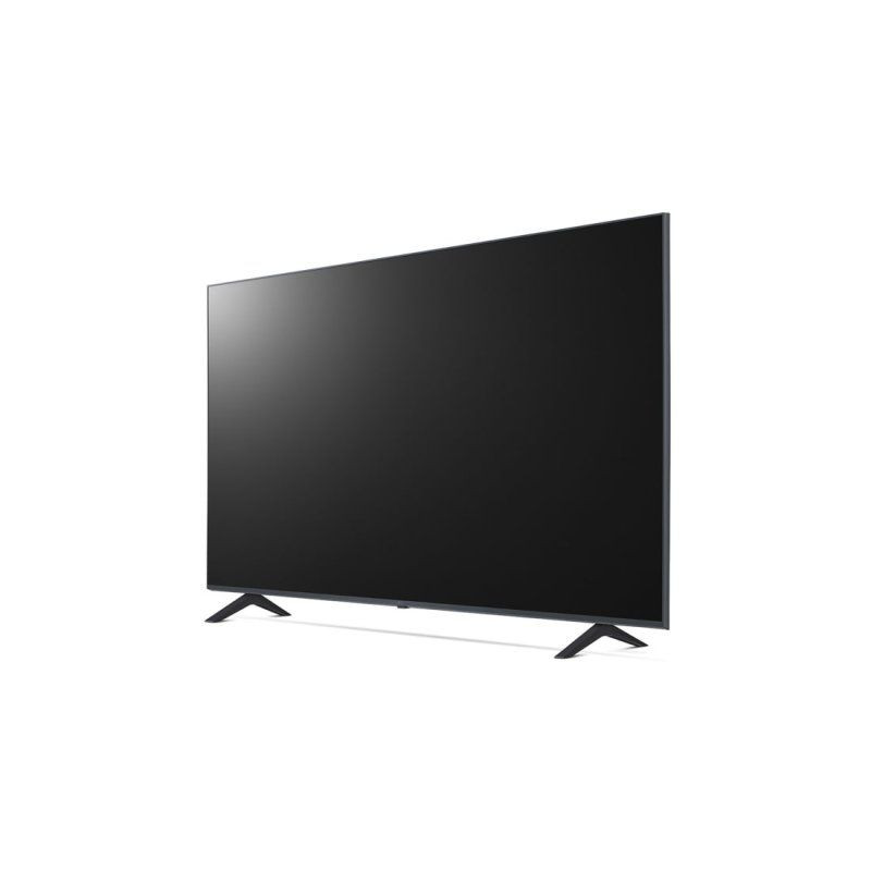 LG 50UR78003LK televisor 50 pulgadas 4K Ultra HD LED con biseles finos y patas laterales en V, pantalla amplia negra, Smart TV con Wifi, estado desprecintado