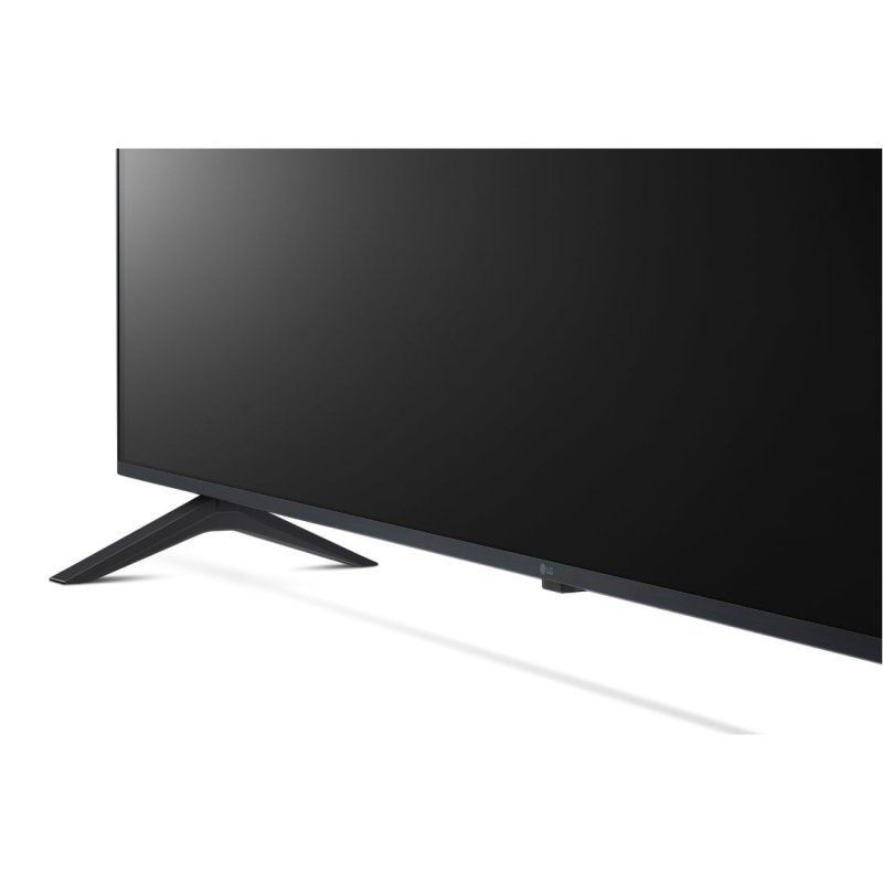 Televisor LG 50UR78003LK 50 pulgadas 4K Ultra HD LED con bisel delgado y base en V negra, pantalla amplia sin reflejos, Smart TV con WiFi, desprecintado