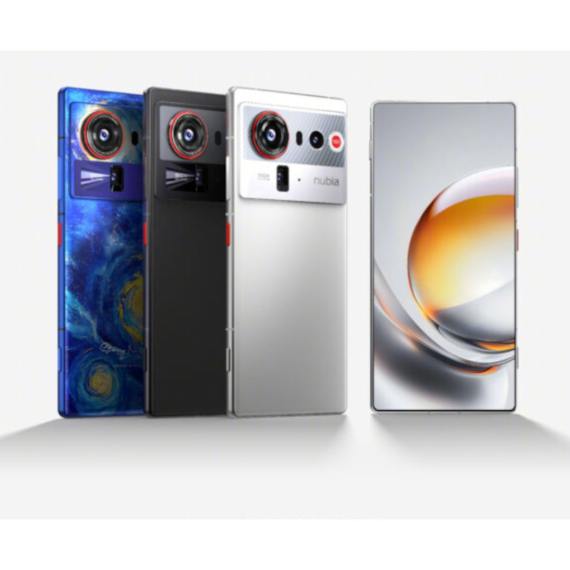 Couleurs de Nubia Z80 Ultra 5G 16 Go/512 Go Noir Fantôme