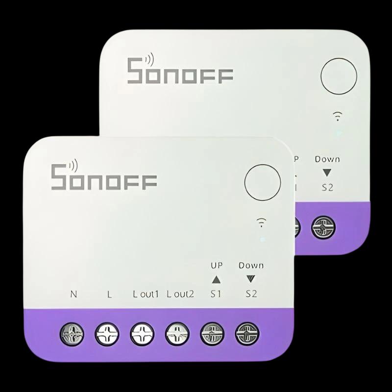SONOFF MINI-RBS WiFi 2 pièces Blanc - Interrupteur intelligent pour stores