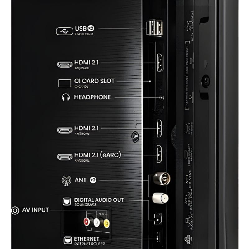 Hisense 43E77NQ 43 QLED 4K com Quantum Dot, LED Direct Lit, Dolby Atmos, Game Mode Plus, processador Quad Core 4K e plataforma smart intuitiva