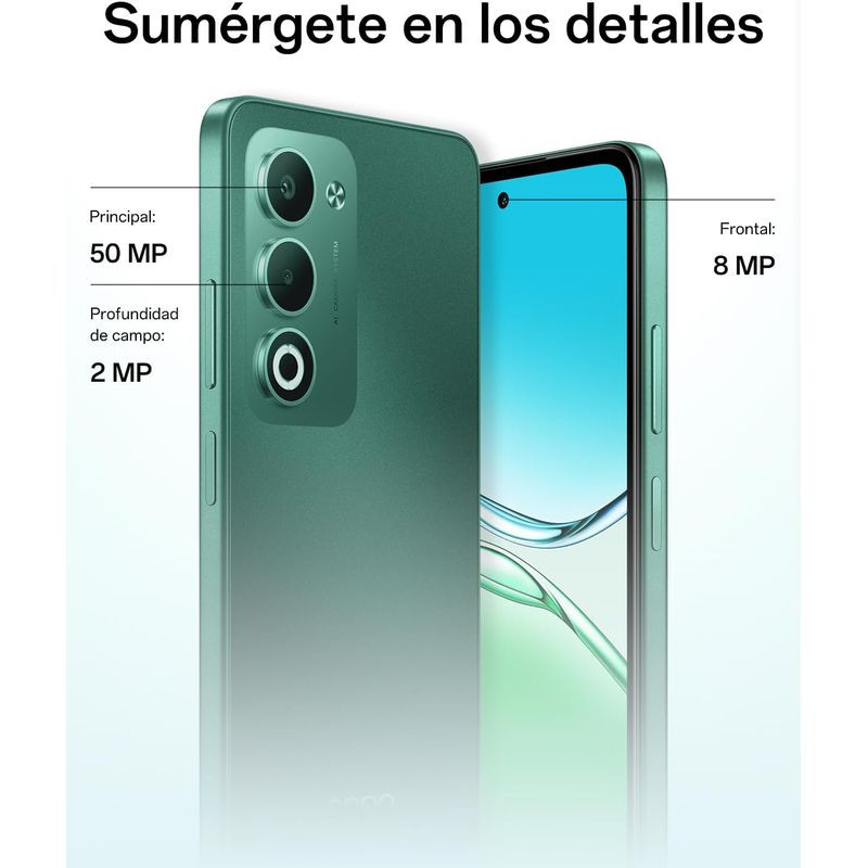 Cámaras de Oppo A5 5G 4GB/128GB Verde