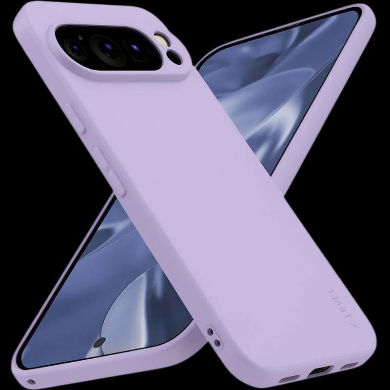 Funda Google Pixel 10 / 10  Pro Square Liquid Premium Lavanda