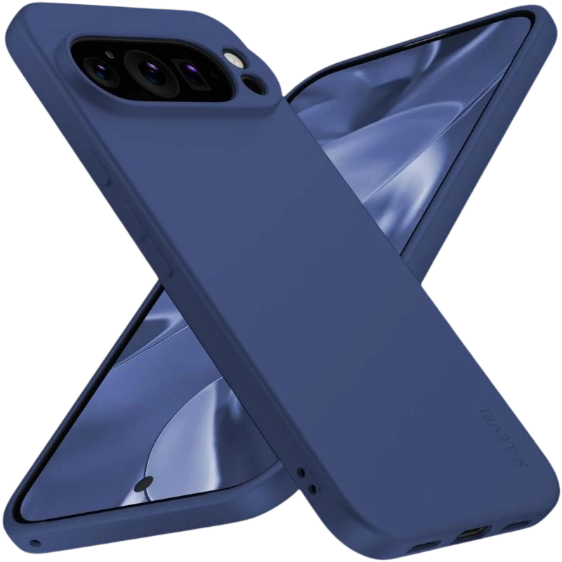 Coque Google Pixel 10 / 10 Pro Square Liquid Premium Bleu