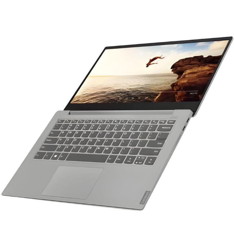 Lenovo IdeaPad S340- 14API 14 pouces Ryzen 3 3200U - SSD 128 Go - 4 Go - QWERTZ Rénové - Excellent état, image avant ouverte