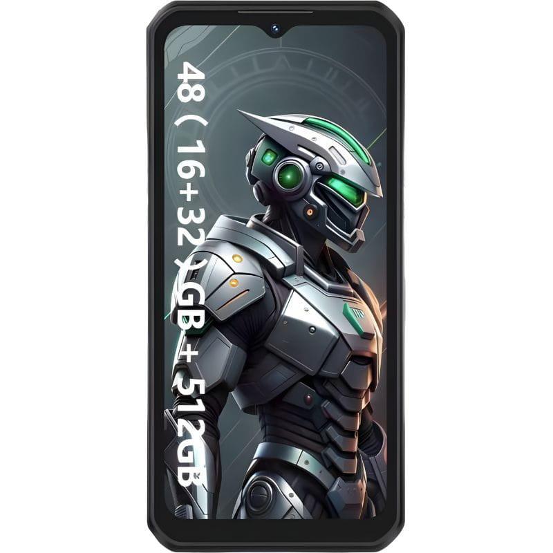 Oukitel WP62 5G 16 Go/512 Go Gris Rugged, écran