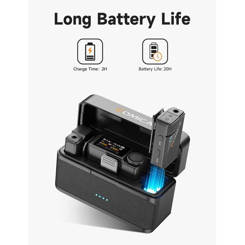 Batería larga de Comica BooMax