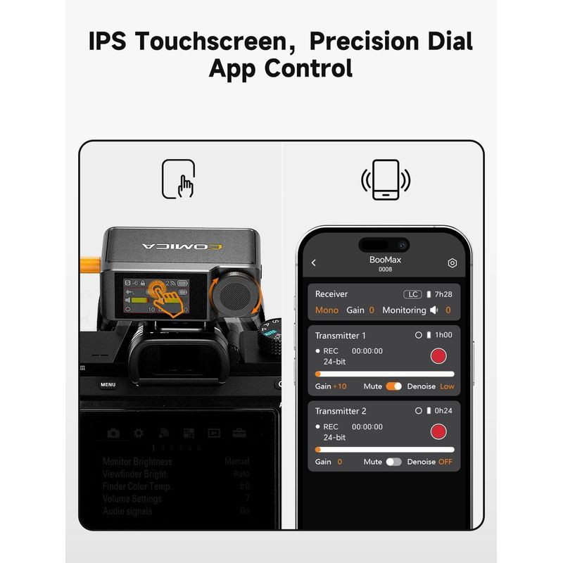 Pantalla IPS de Comica BooMax