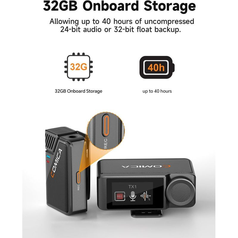 Almacenamiento de 32 Gb de Comica BooMax