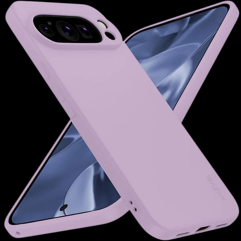 Capa Google Pixel 10 Pro XL Square Liquid Premium Lavanda