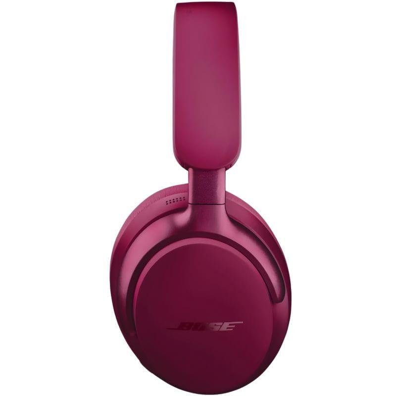 Bose QuietComfort Ultra Headphones Deep Plum em roxo profundo, design over-ear elegante, conchas suaves e arco acolchoado com acabamento fosco.