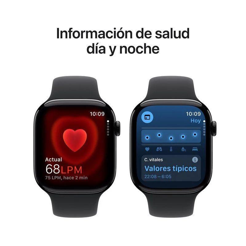 Información de Apple Watch Series 10 GPS 42 mm Negro