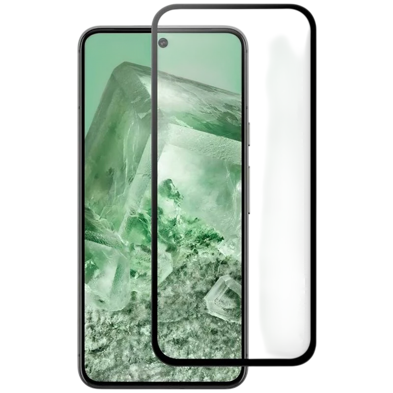 Película de ecrã de vidro temperado Google Pixel 8 Full Screen 3D