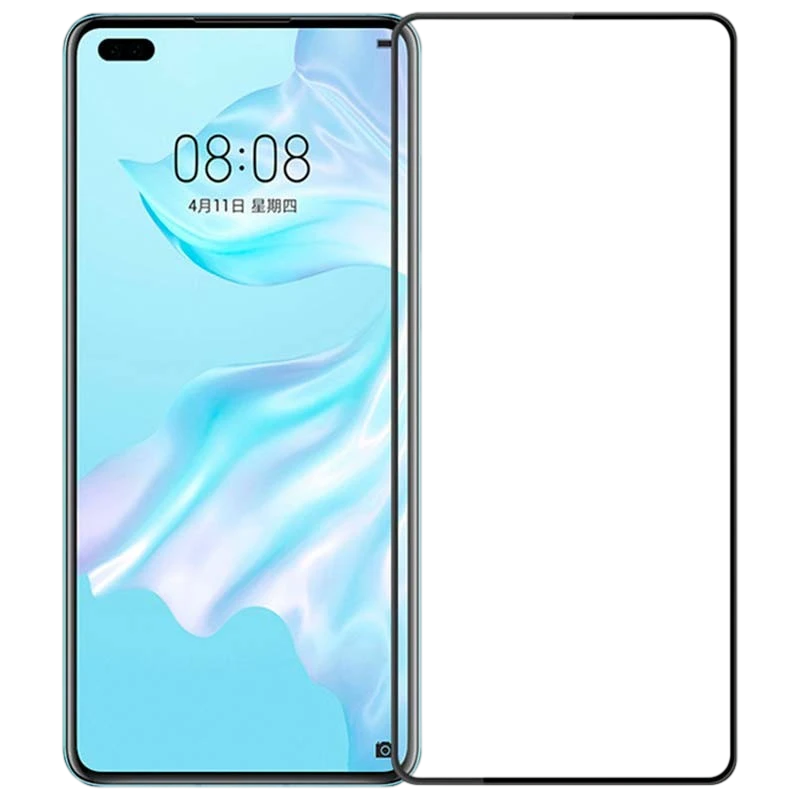 Protecteur d'écran en verre trempé Full Screen 3D pour Huawei P40