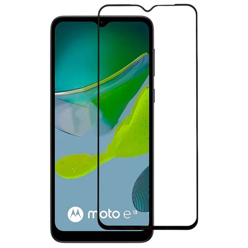 Protector de cristal templado Full Screen 3D para Motorola Moto E13