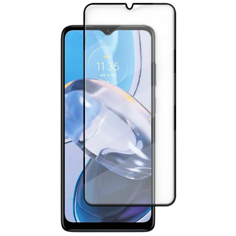 Protector de cristal templado Full Screen 3D para Motorola Moto E22