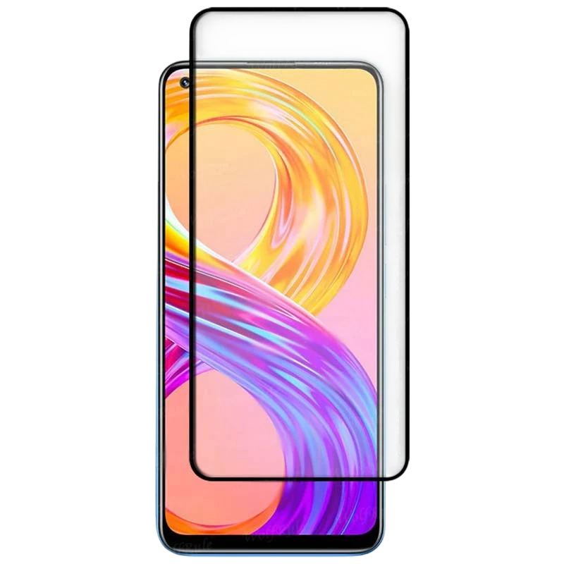 Protector de cristal templado Full Screen 3D para Realme 8