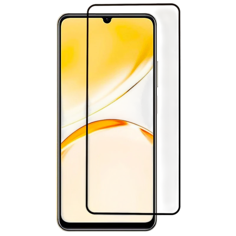 Protector de cristal templado Full Screen 3D para Realme C75