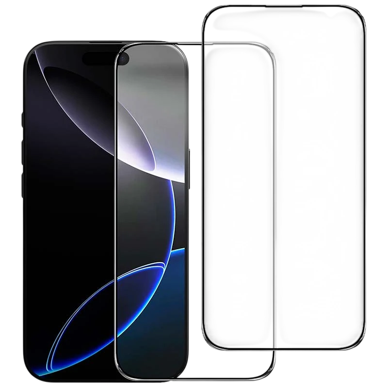 Pack x2 Protector de cristal templado iPhone 16 Plus 6.7" Full Screen 3D