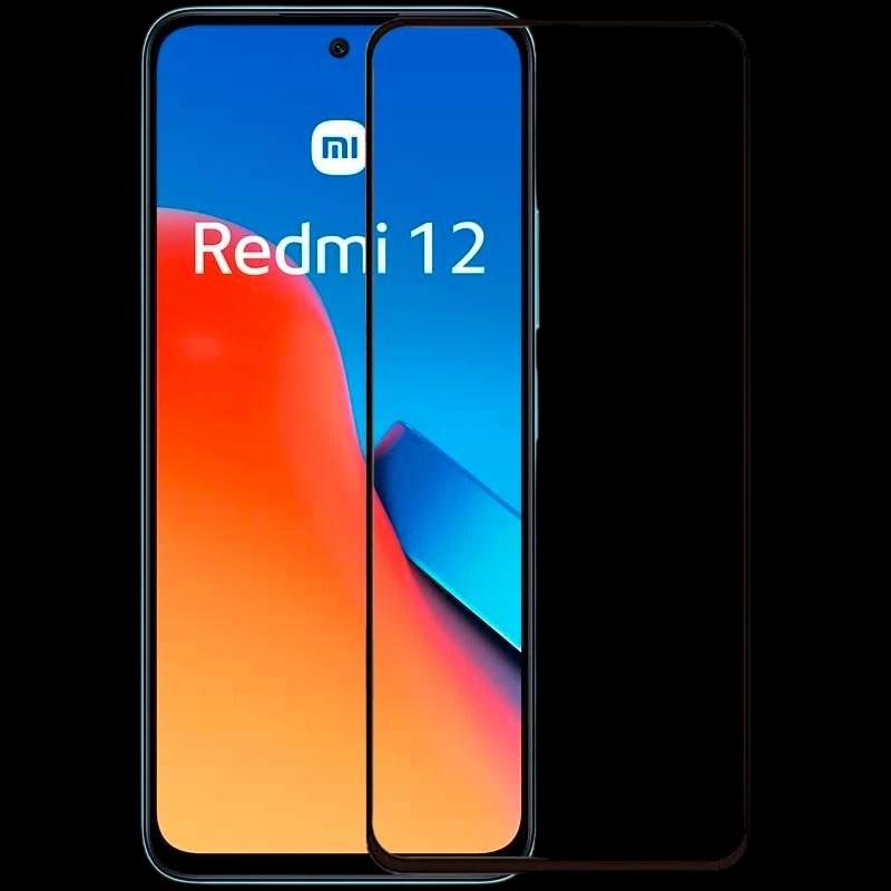 Protecteur d'écran en verre trempé Full Screen 3D pour Xiaomi Redmi 12