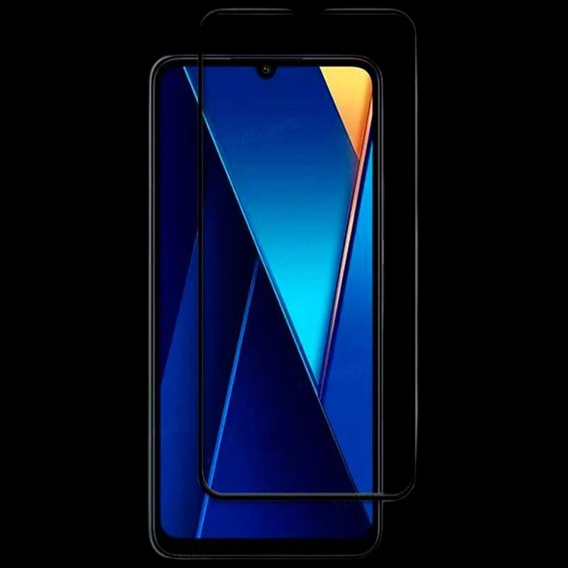 Protecteur d'écran en verre trempé Full Screen 3D pour Xiaomi Redmi 13C