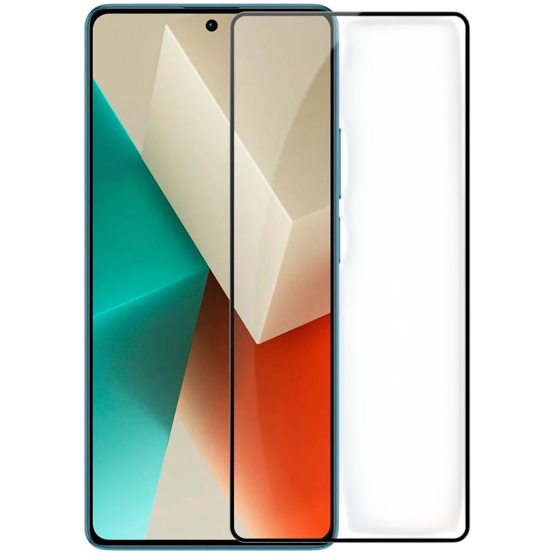 Protector de cristal templado Full Screen 3D para Xiaomi Redmi Note 13 4G