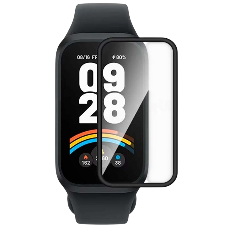 Protector de pantalla 3D HD Xiaomi Mi Smart Band 9 Active