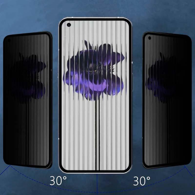 ângulos de visão do protetor de tela anti-espião para Nothing Phone 1