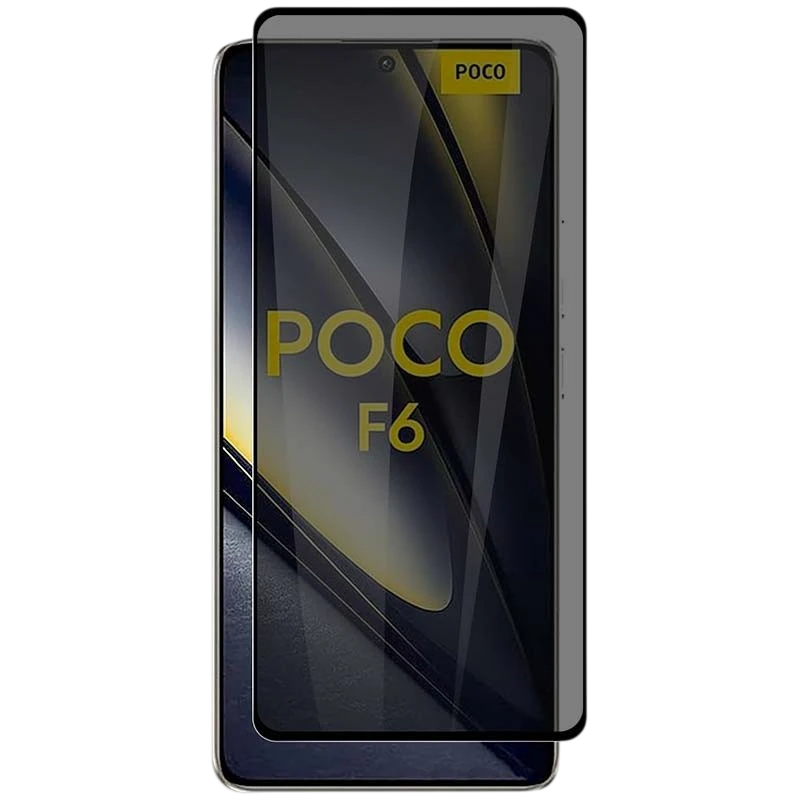 Protector de pantalla Antiespía para Xiaomi Poco F6 5G