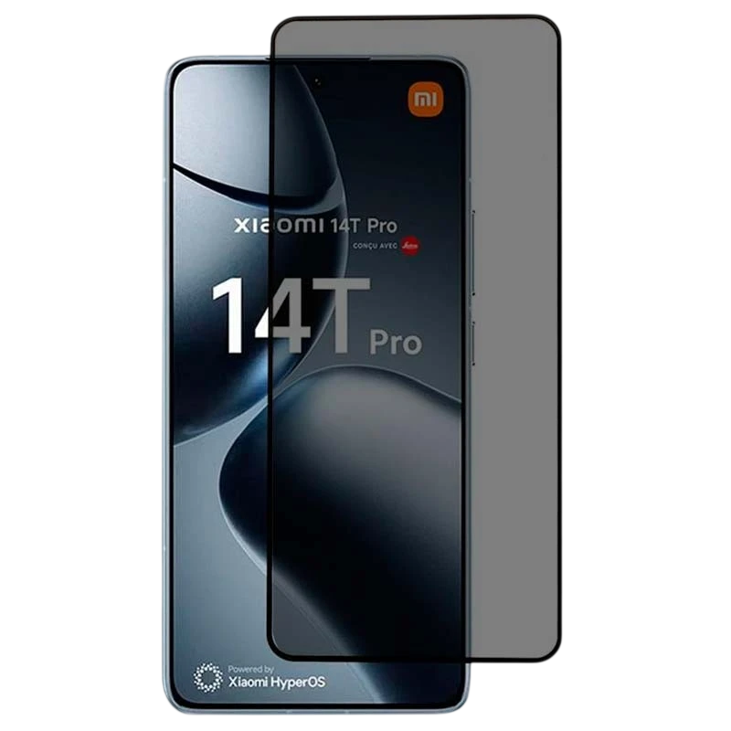 Protector de cristal templado Antiespía Xiaomi Poco X7 Pro / 14T / 14T Pro