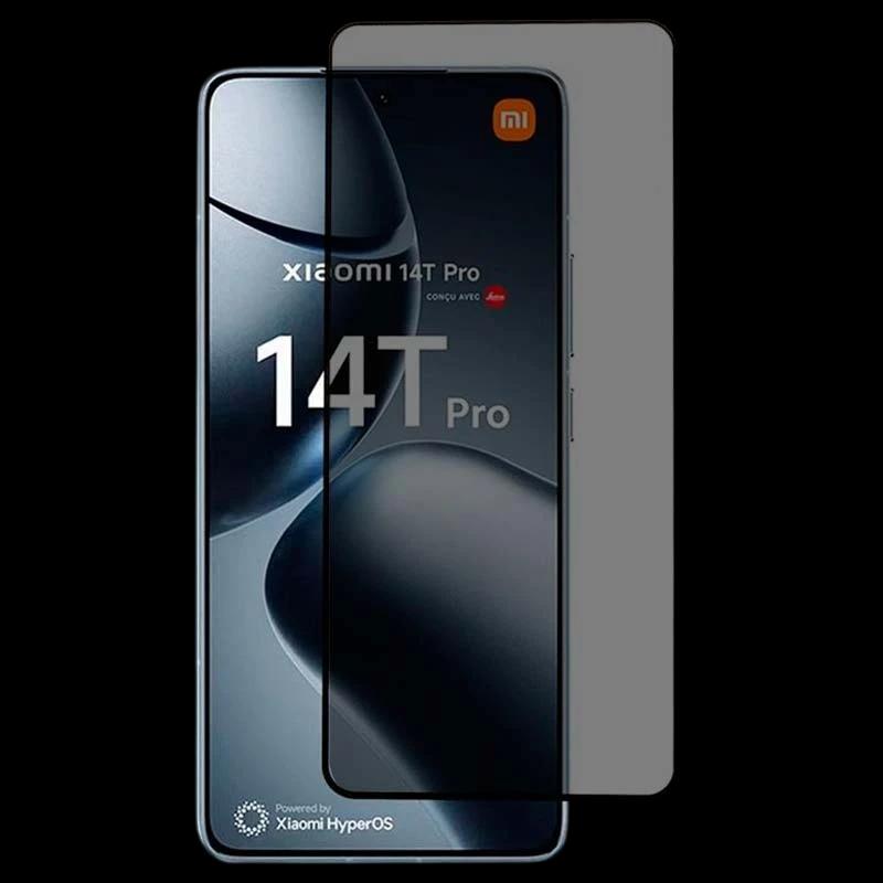 Protector de cristal templado Antiespía Xiaomi Poco X7 Pro / 14T / 14T Pro