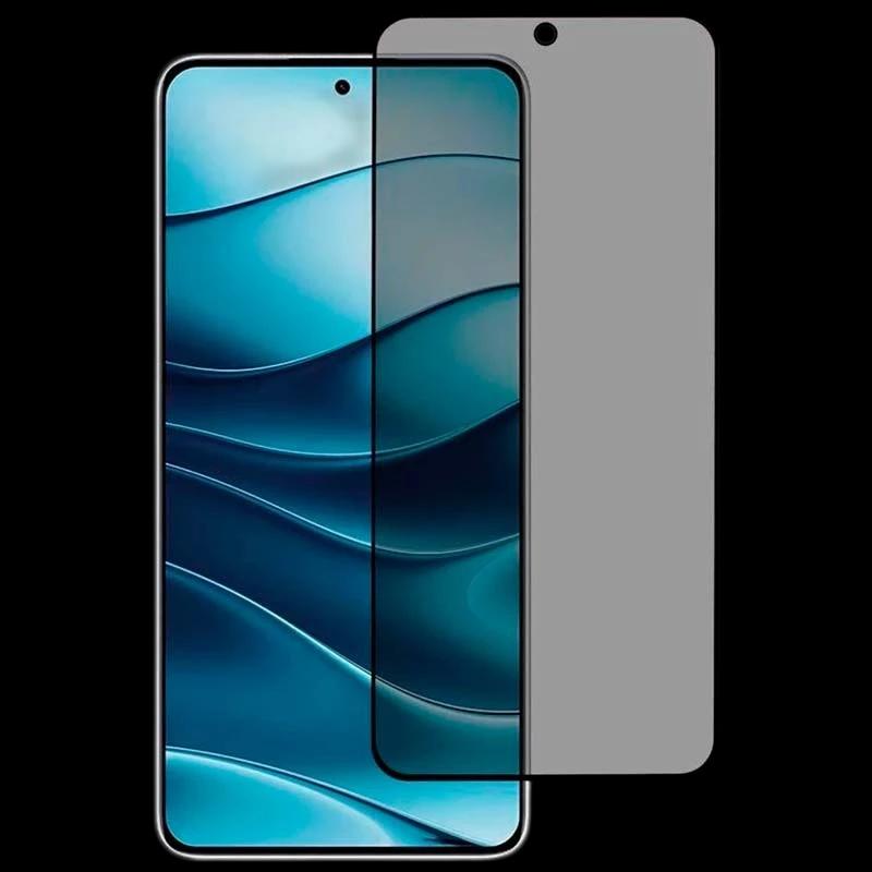 Película de vidro temperado Anti Espião Xiaomi Redmi Note 14 5G / Note 14 4G