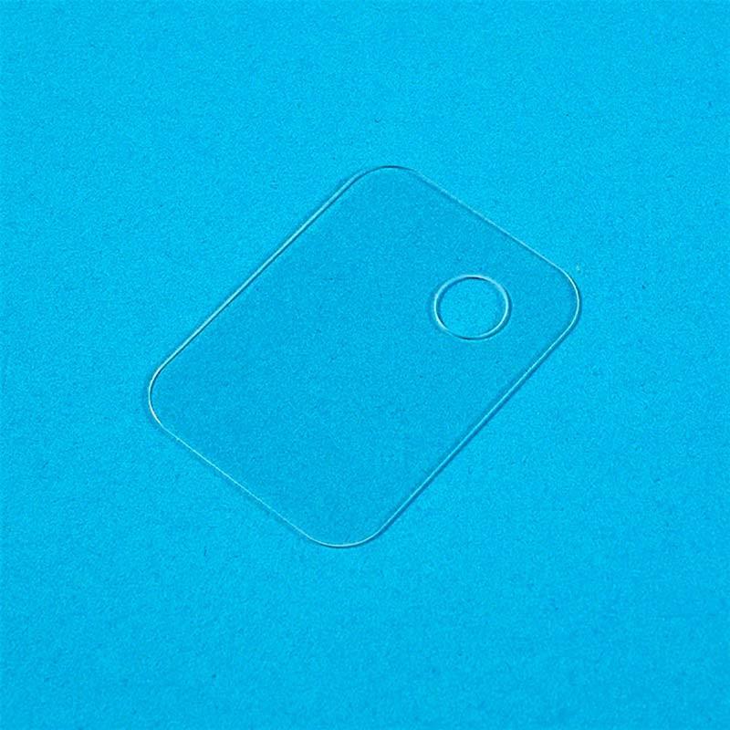 Película de vidro para câmara Motorola Moto G86, transparente, recorte preciso para lente, bordas arredondadas, proteção discreta contra riscos e poeira