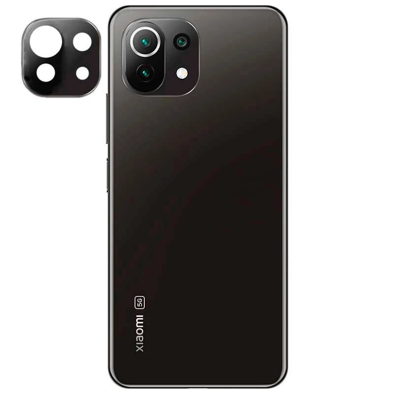 Protector de cámara Xiaomi Mi 11 Lite 4G / 5G / 5G NE Negro
