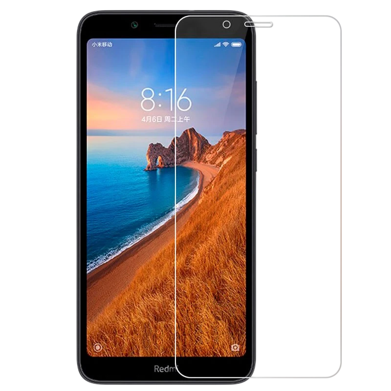 Protector de pantalla de cristal templado para Xiaomi Redmi 7A