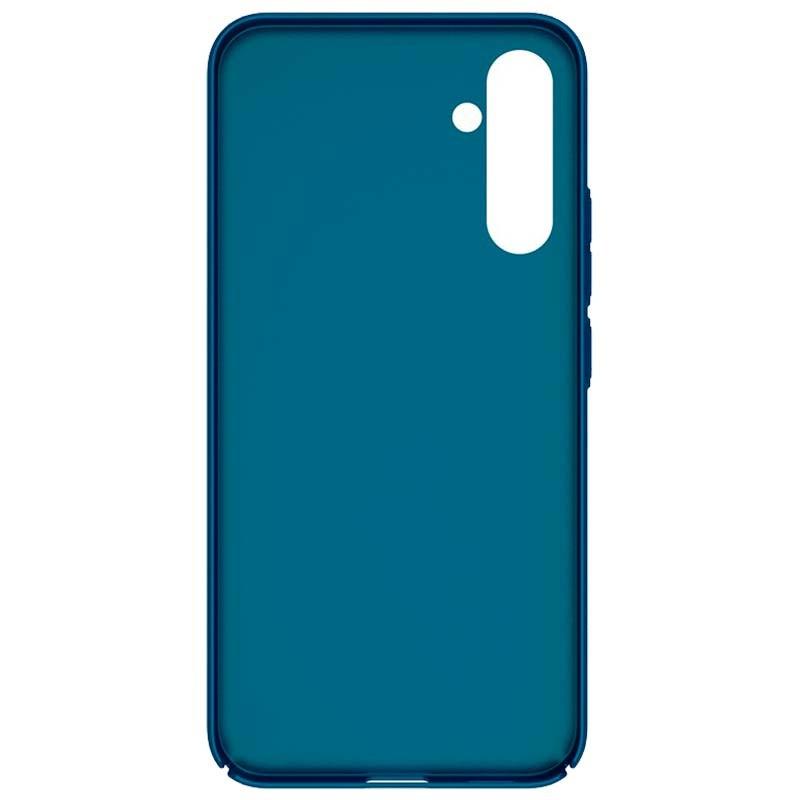interior de la Funda de goma Frosted Pro azul de Nillkin para Samsung Galaxy A34 5G
