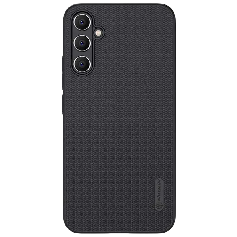 Funda de goma Frosted Pro negra de Nillkin para Samsung Galaxy A34 5G