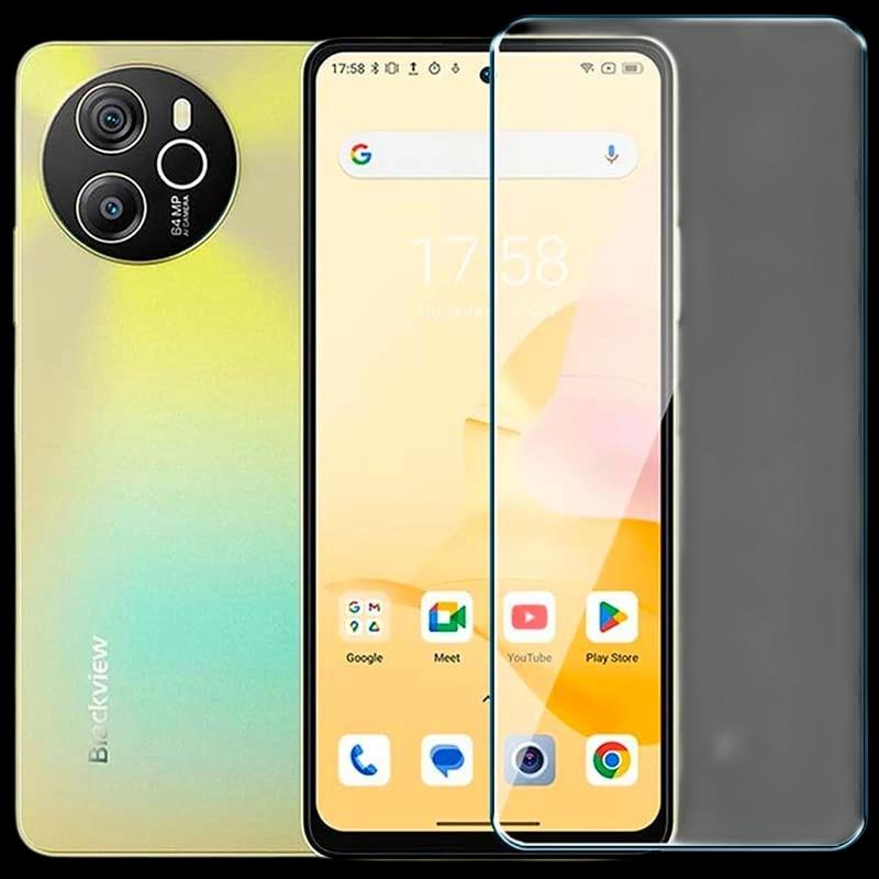 Película de ecrã de vidro temperado para Blackview Shark 8