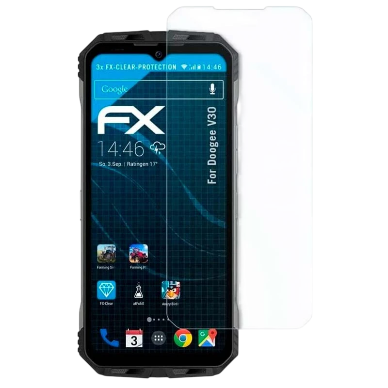 Protector de cristal templado Doogee V30