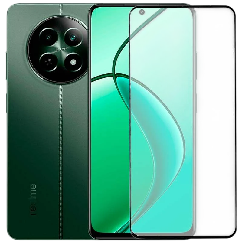 Protector de cristal templado Full Screen 3D para Realme 12 5G