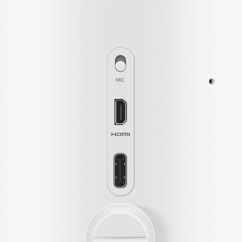 Projecteur Samsung The Freestyle 2nd Gen WiFi BT Blanc - détails des connexions