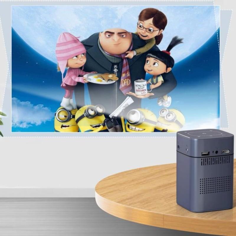 Projecteur DLP K19 2Go/16Go 7000mAh Android 9.0 - Frontale