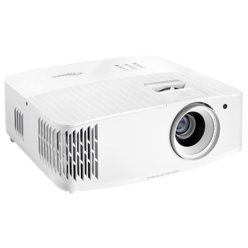 Proyector Optoma UHD38x 3D Blanco vista lateral derecha
