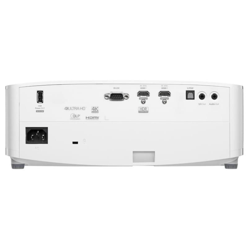 Proyector Optoma UHD38x 3D Blanco vista trasera