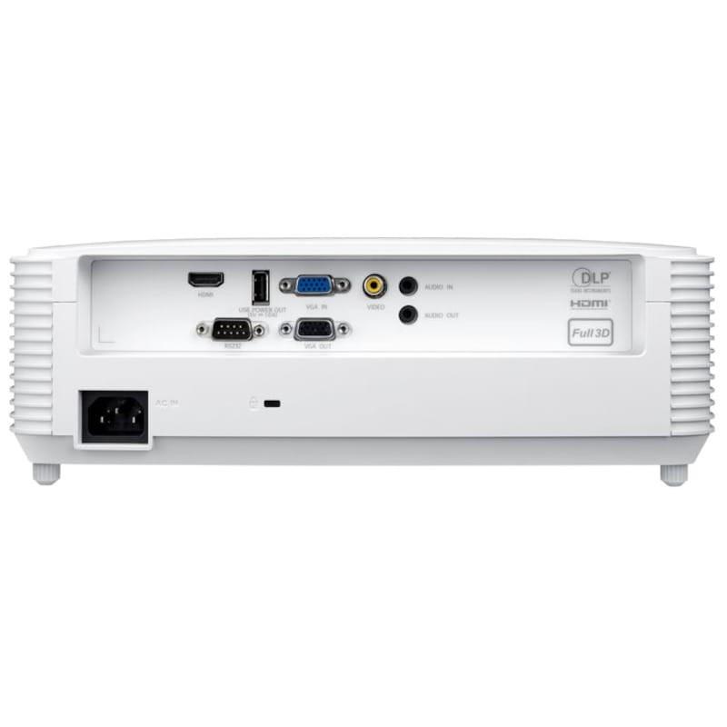 Projecteur Optoma X309ST 3700 Lumens XGA HDMI VGA Blanc - Arrière