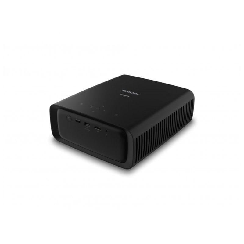 Vue en perspective du Projecteur Philips NeoPix 320 NPX320 Noir