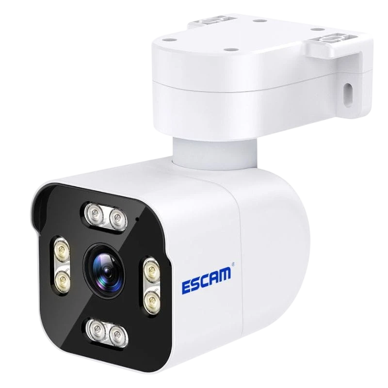 Escam PT303 3MP HD Wifi Visão Nocturna Branco - Câmara de Vigilância