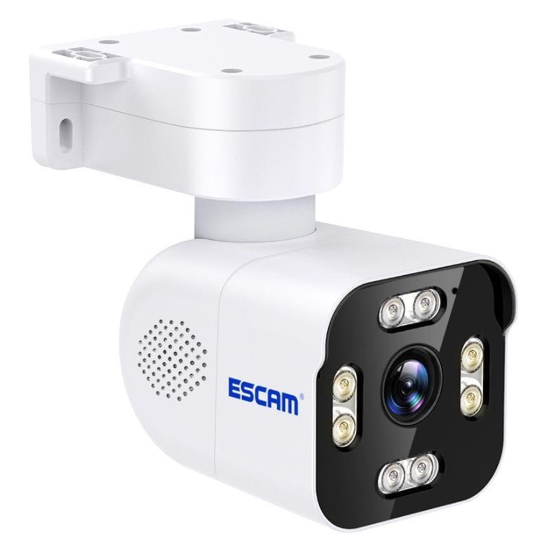 Escam PT303 3MP HD Wifi Night Vision White - Câmara de vigilância IP de visão lateral