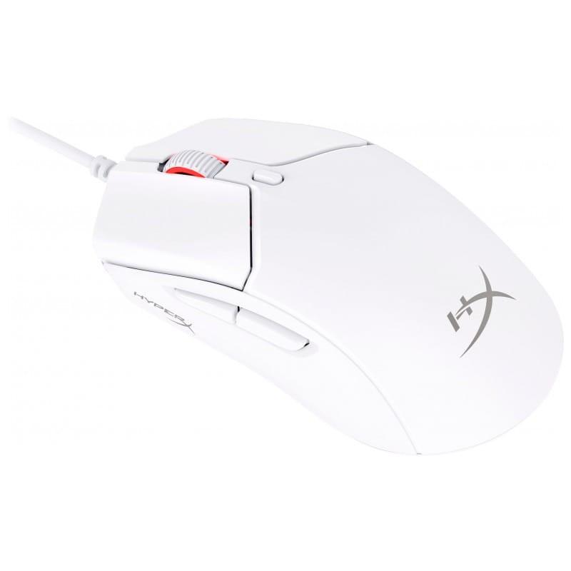 HyperX Pulsefire Haste 2 White - Imagem traseira do rato para jogos