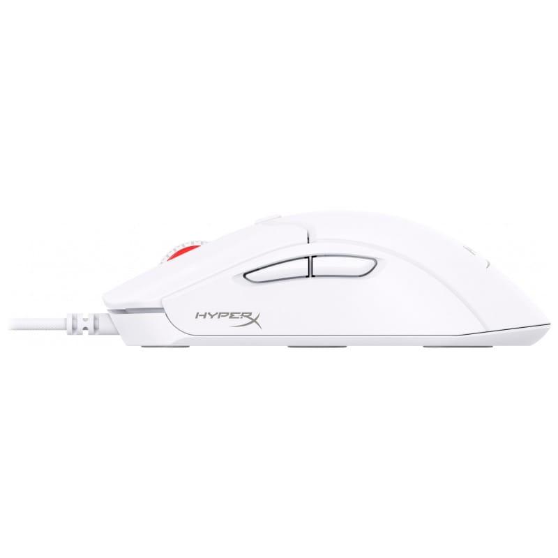 HyperX Pulsefire Haste 2 White - imagem de perfil do rato para jogos